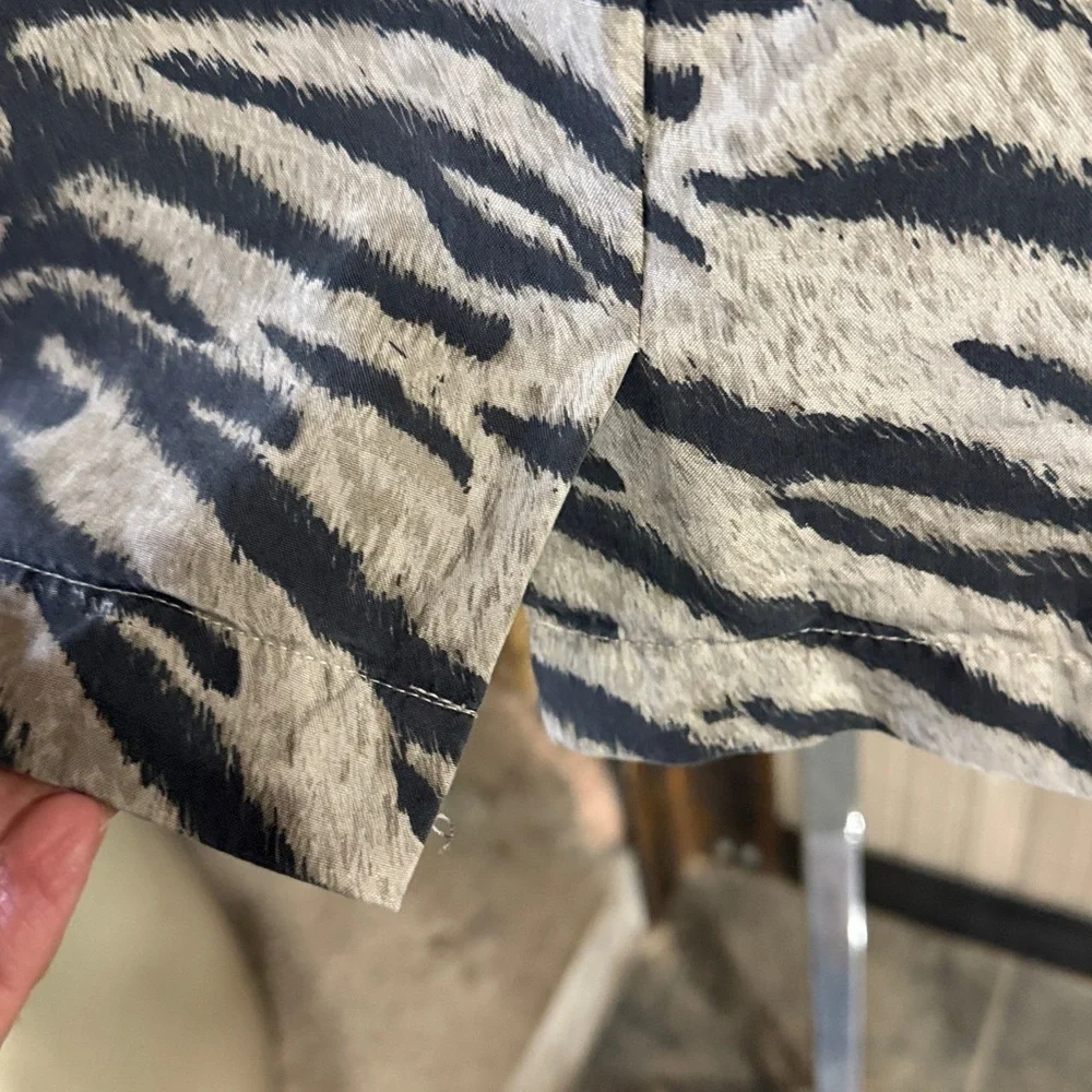 Zebra Print Women's Skirt